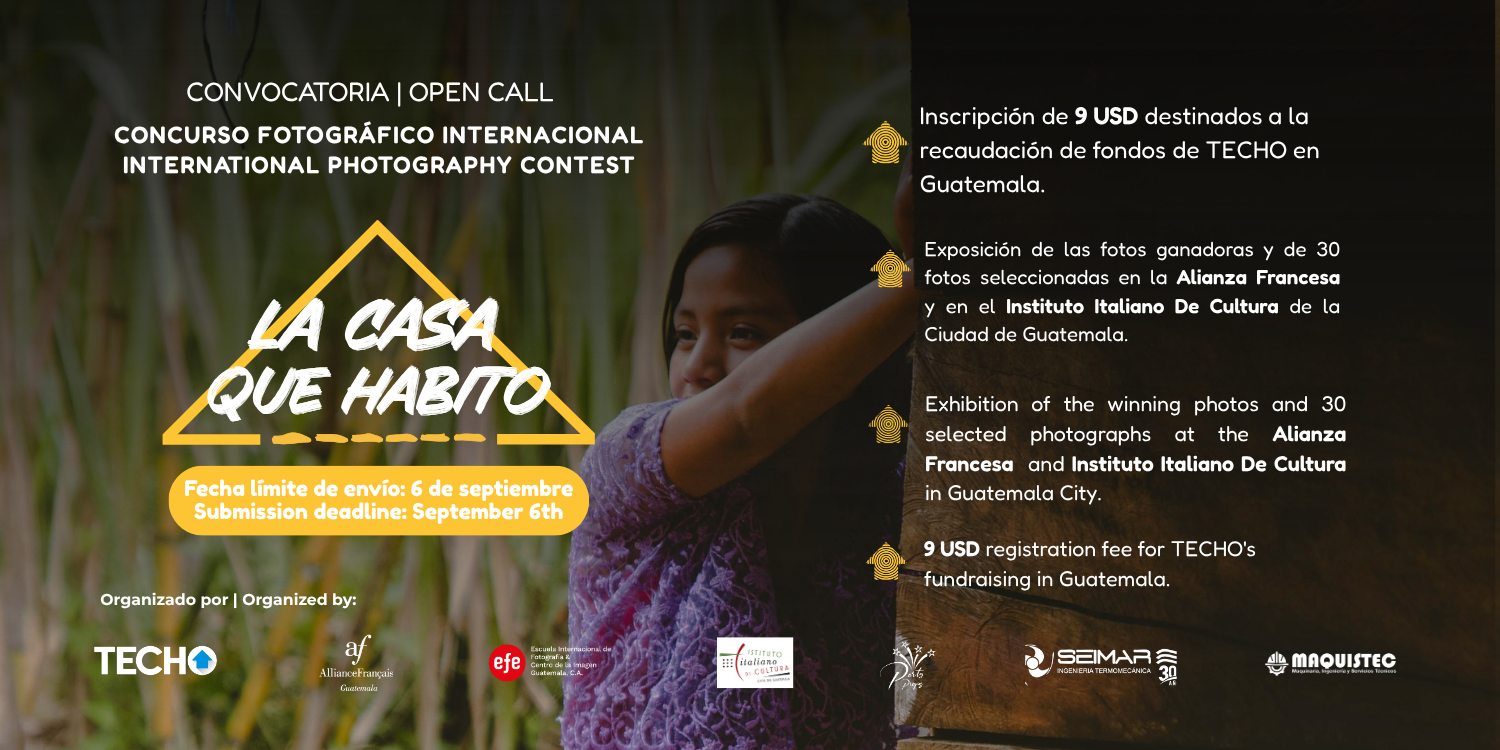 Concurso Internacional de Fotografía “La casa que habito” / International photography contest “The home I live in”
