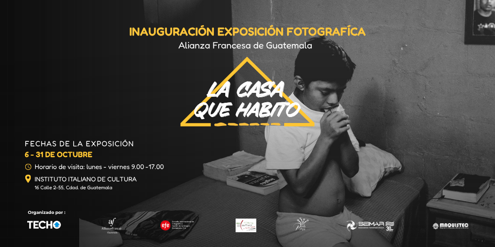 Inauguración de la segunda exposición fotográfica “La casa que habito” en el Istituto Italiano di Cultura de Guatemala